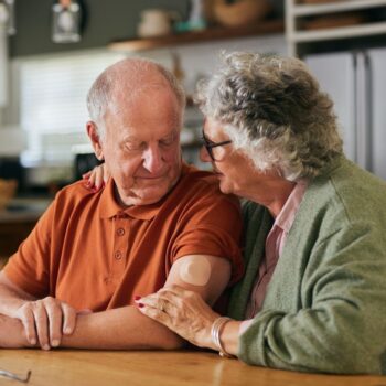 Wife consoling husband 2590471017