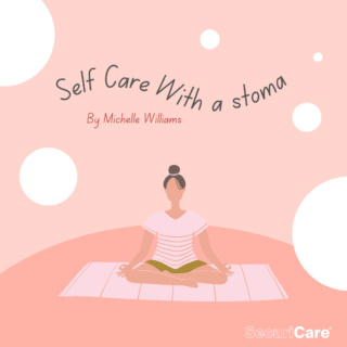 illustration of a lady doing yoga