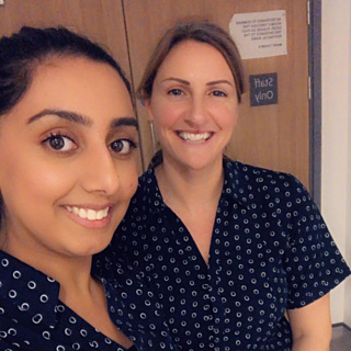 Aleesha And Work Colleague