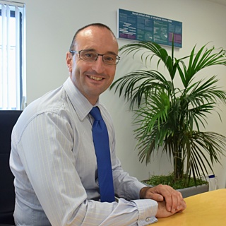 Stephen Wright At Desk