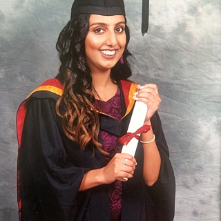 Aleesha Graduating