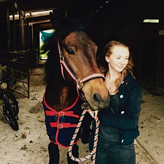 Billie And Her Pony