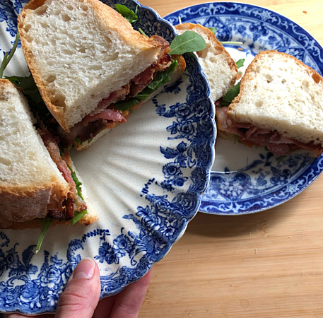 Sam Bacon Sandwich