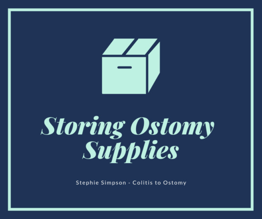 Storing Ostomy Supplies