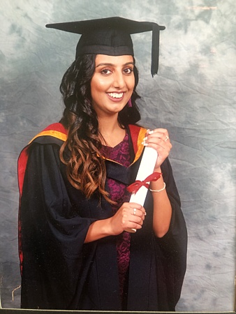 Aleesha Graduating