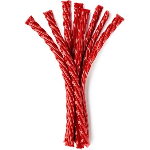 A bunch of Strawberry Twizzlers