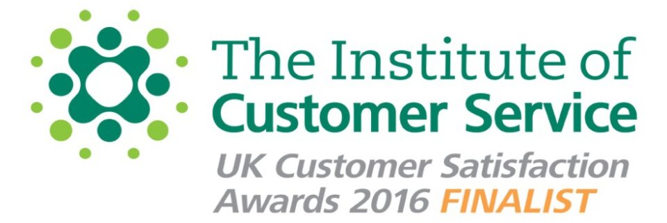 The Institute of Customer Service - UK Customer Satisfaction Awards 2016 Finalist logo