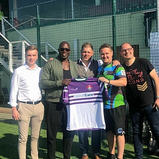Securi Care Sponsors Team Colostomy Uk Rugby League Shirt 1